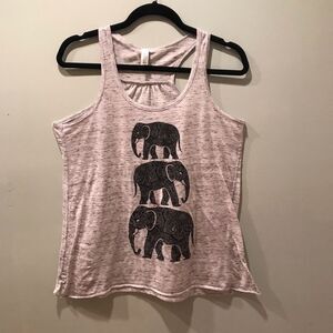 Bella Paisley Elephant Swing Tank L